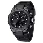 ⁦ساعة SPORT WATCH تاتي باللونين الاخضر و الاسود⁩ - الصورة ⁦5⁩