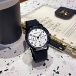 ⁦ساعة رجالي ماركة MSTIANQ بحزام مطاطي⁩ - الصورة ⁦2⁩