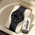 ⁦ساعة ماركة LANGSN مع حزام مطاطي راقي⁩ - الصورة ⁦8⁩